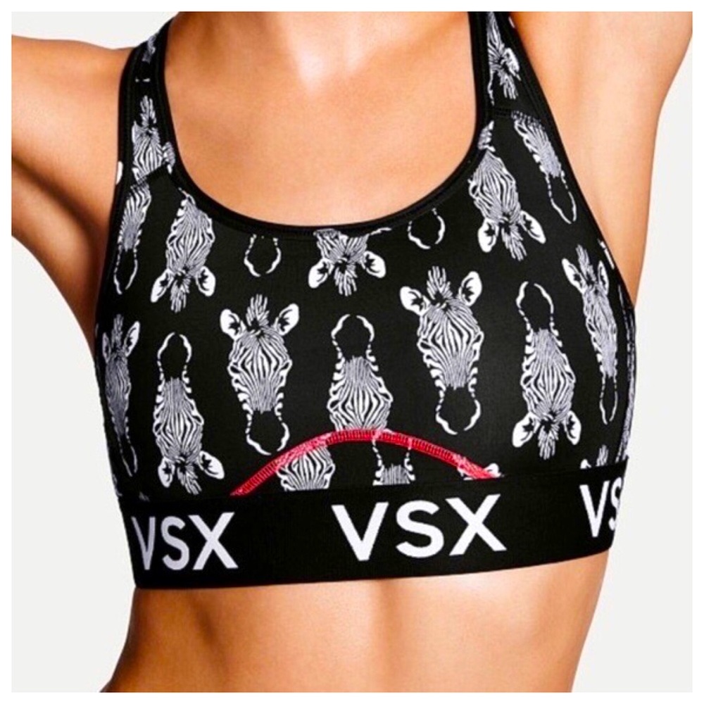 🦓 Victoria’s Secret Sport Zebra Pattern M